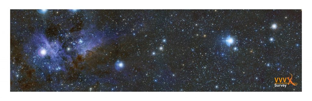 El mapa infrarrojo más grande de nuestra Galaxia